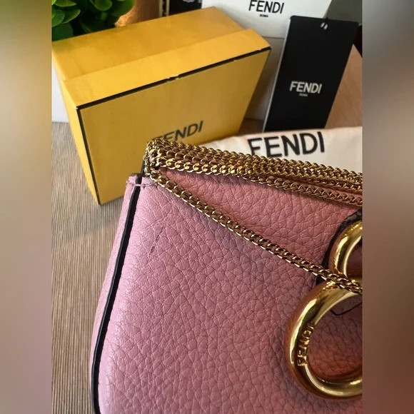 Fendi Pink Nano Baguette